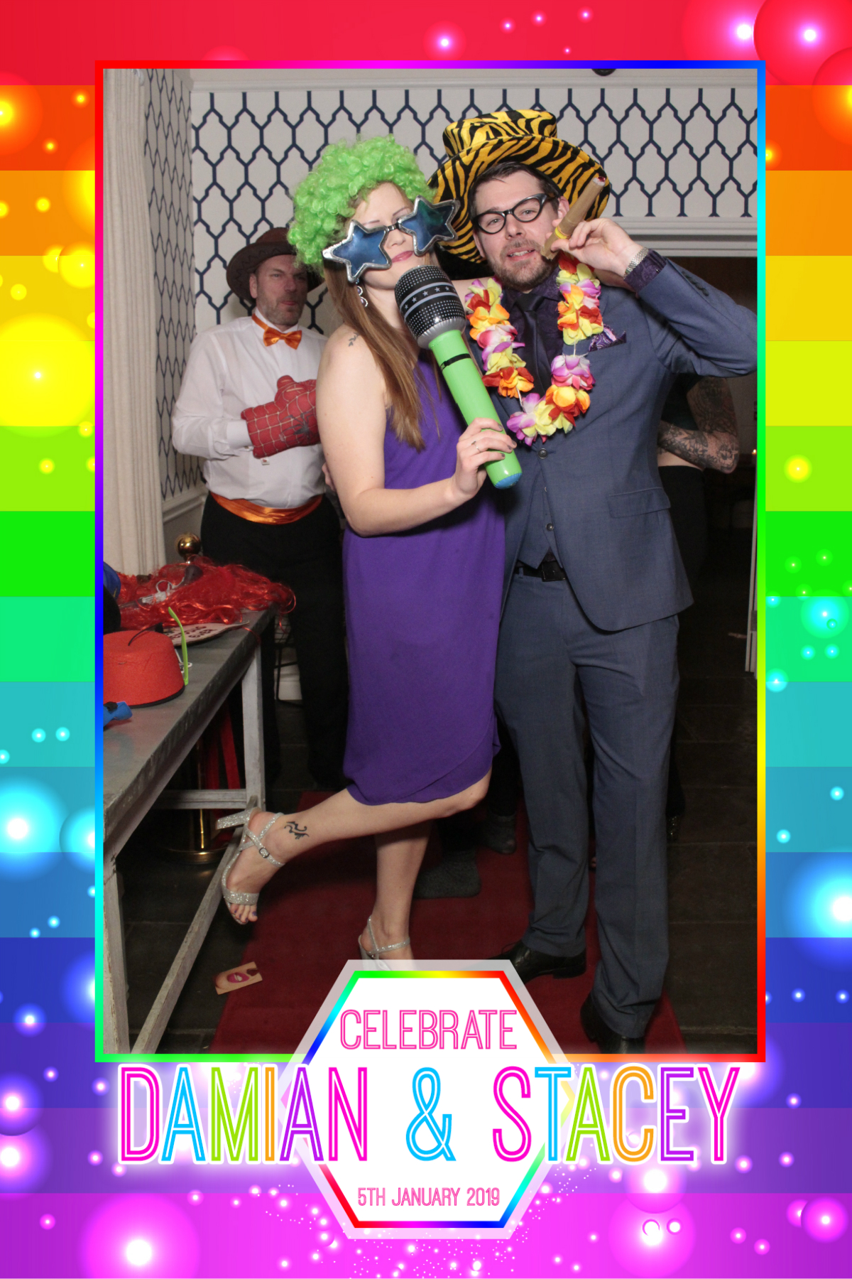 Damian and Stacey's Wedding | View more photos from the event at gallery.myphotoboothexperience.co.uk/u/MyPhotoBoothExperienceLtd/Damian-and-Staceys-Wedding